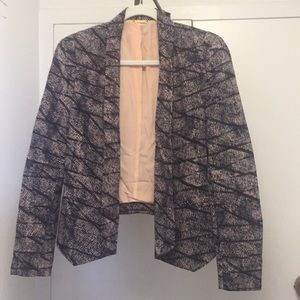 Rebecca Minkoff silk blazer